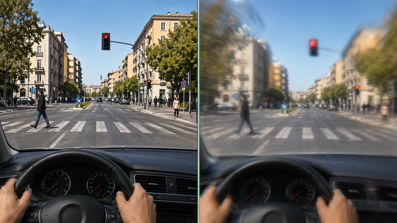 Infografica con effetti del tasso alcolemico sulla capacità di guida e limiti legali
